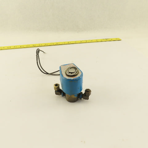 Asco 8262A262 Solenoid Valve 120 VAC Pipe 1/4" Orifice 1/8"
