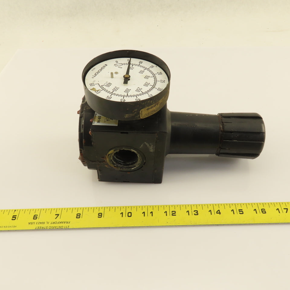 Wilkerson R3908FOGO Pneumatic Regulator " NPT p Max 250psi Temp Max175°