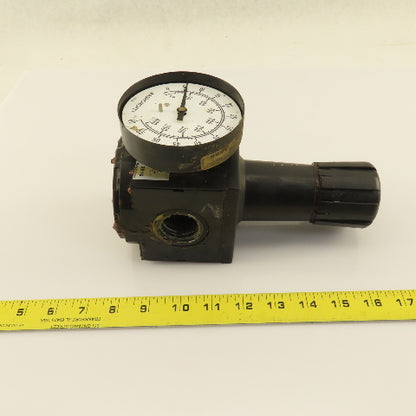 Wilkerson R3908FOGO Pneumatic Regulator " NPT p Max 250psi Temp Max175°