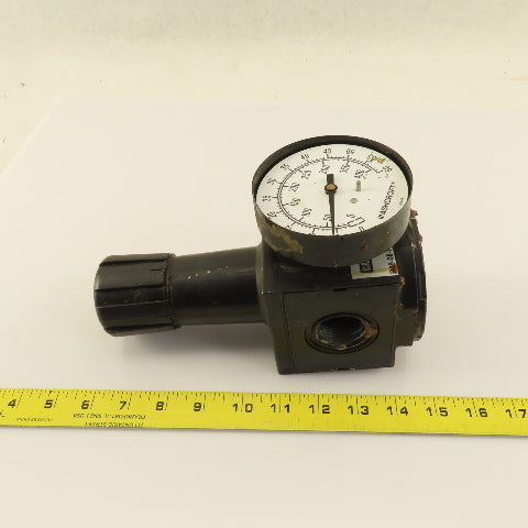 Wilkerson R3908FOGO Pneumatic Regulator " NPT p Max 250psi Temp Max175°