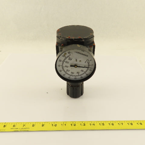 Wilkerson R3908FOGO Pneumatic Regulator " NPT p Max 250psi Temp Max175°