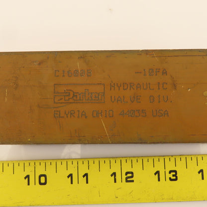 Parker C1600B Hydraulic Check Valve 1" NPT 500 PSI 40 GPM