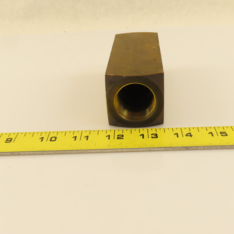 Parker C1600B Hydraulic Check Valve 1" NPT 500 PSI 40 GPM
