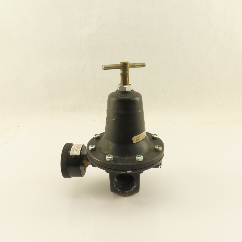 Coilhouse Pneumatics 8808G Regulator W/ Gauge 1" NPT  0-125 PSI