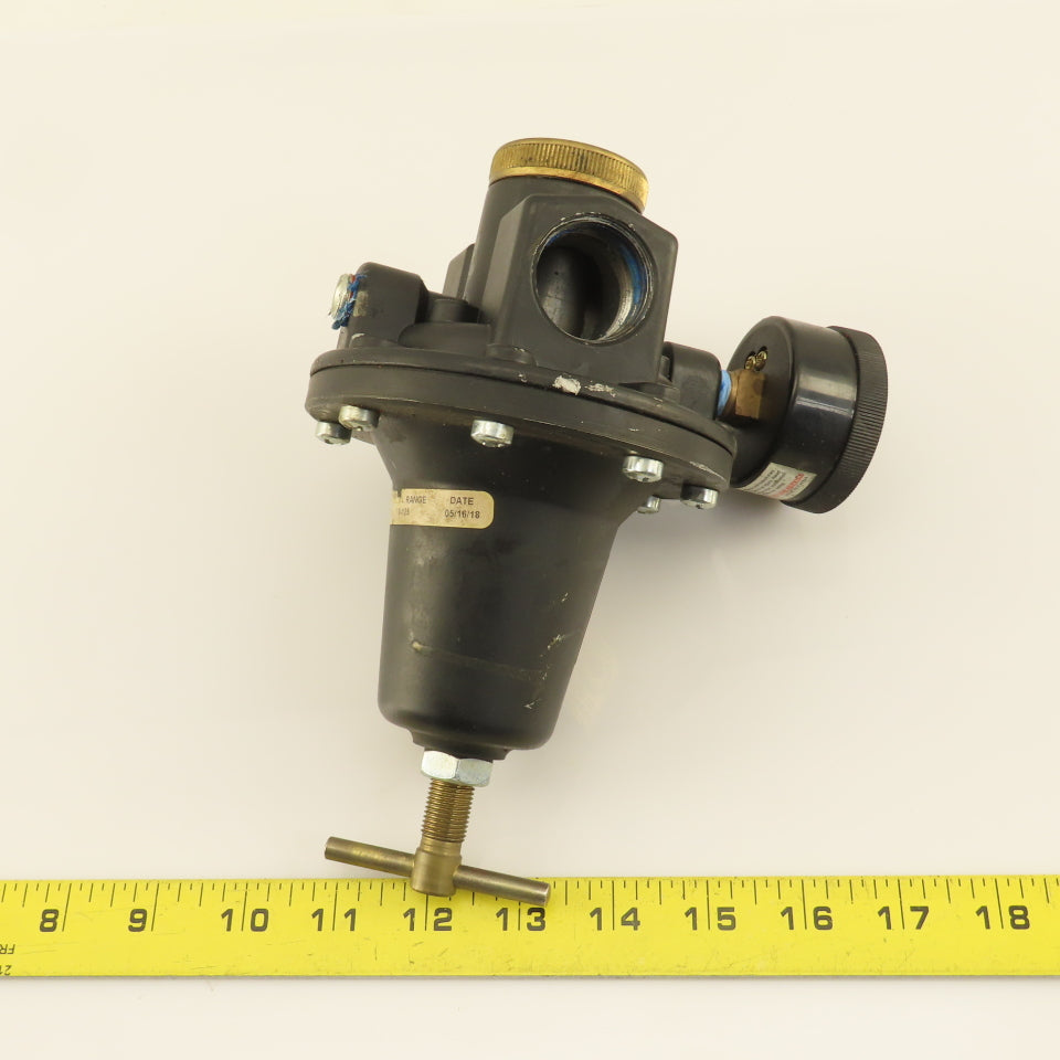 Coilhouse Pneumatics 8808G Regulator W/ Gauge 1" NPT  0-125 PSI