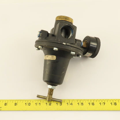 Coilhouse Pneumatics 8808G Regulator W/ Gauge 1" NPT  0-125 PSI