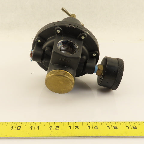 Coilhouse Pneumatics 8808G Regulator W/ Gauge 1" NPT  0-125 PSI