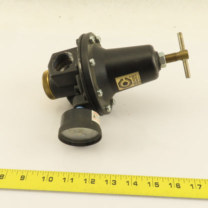 Coilhouse Pneumatics 8808G Regulator W/ Gauge 1" NPT  0-125 PSI