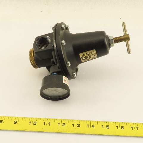 Coilhouse Pneumatics 8808G Regulator W/ Gauge 1" NPT  0-125 PSI