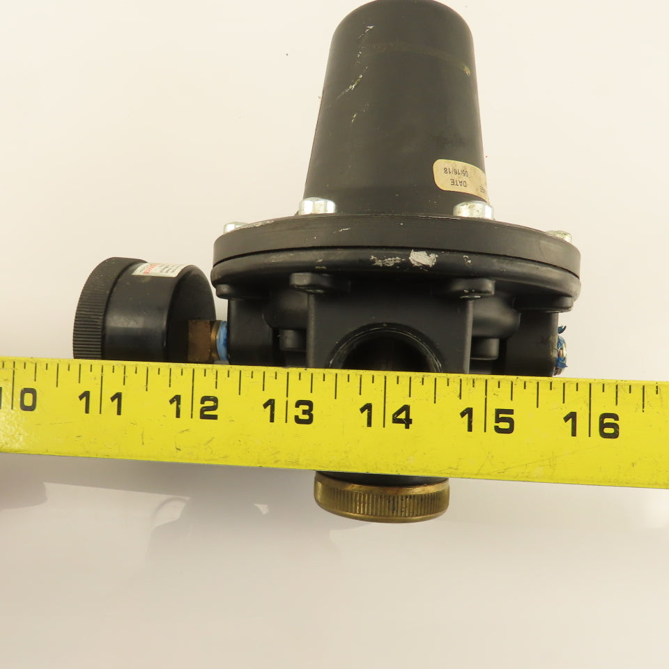 Coilhouse Pneumatics 8808G Regulator W/ Gauge 1" NPT  0-125 PSI