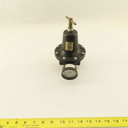 Coilhouse Pneumatics 8808G Regulator W/ Gauge 1" NPT  0-125 PSI