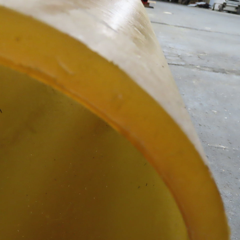 8" x 6-3/4" ID 3/4" Wall Thickness Latex Or Polyurethane Liner Lagging Pipe 10'