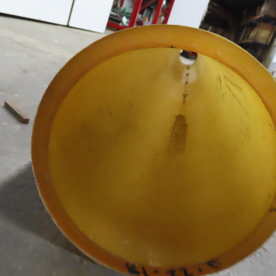 8" x 6-3/4" ID 3/4" Wall Thickness Latex Or Polyurethane Liner Lagging Pipe 10'