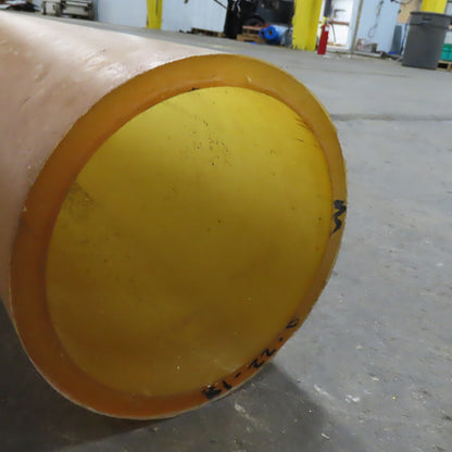 8" x 6-3/4" ID 3/4" Wall Thickness Latex Or Polyurethane Liner Lagging Pipe 10'