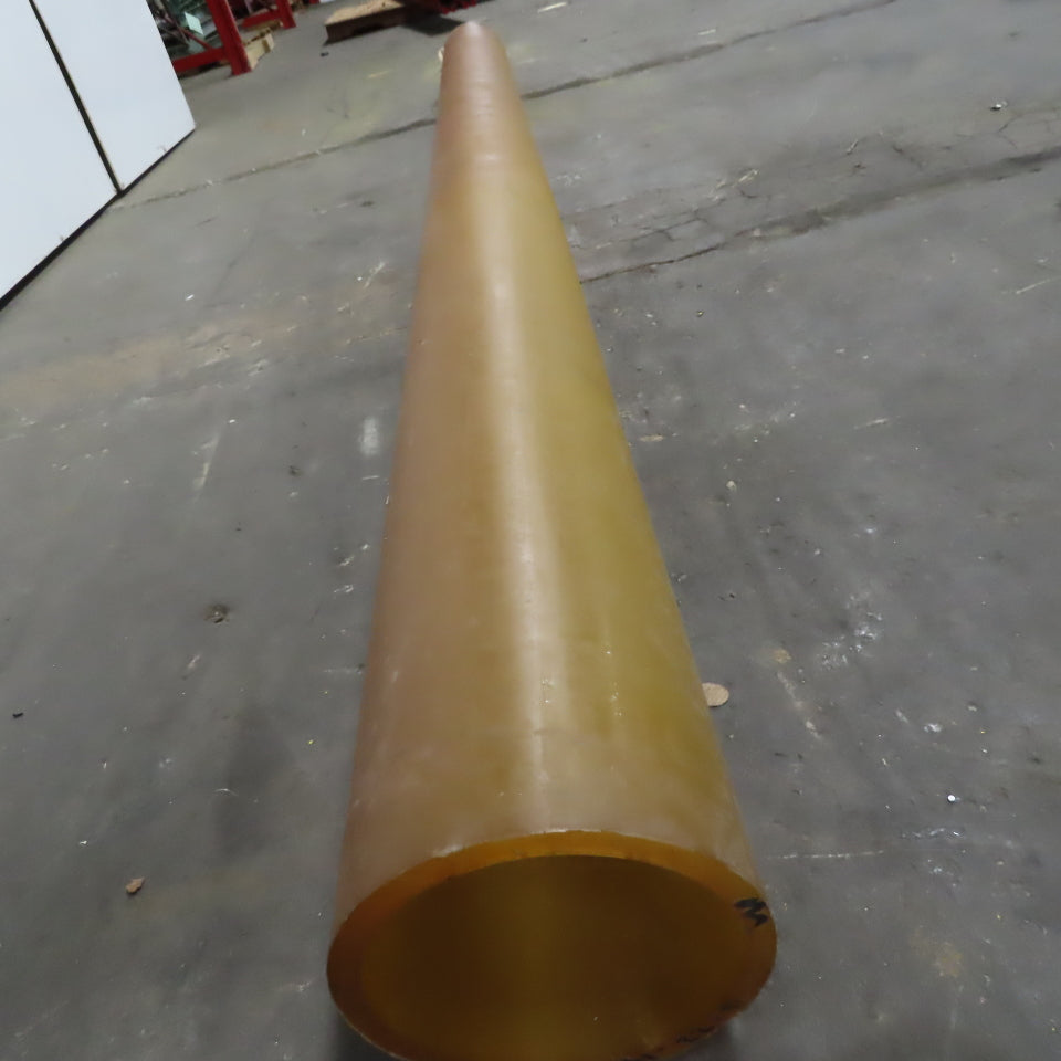 8" x 6-3/4" ID 3/4" Wall Thickness Latex Or Polyurethane Liner Lagging Pipe 10'