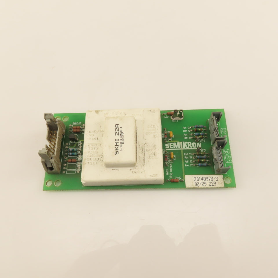 Semikron 30148978/3 MOSFET Gate Driver Circuit Board