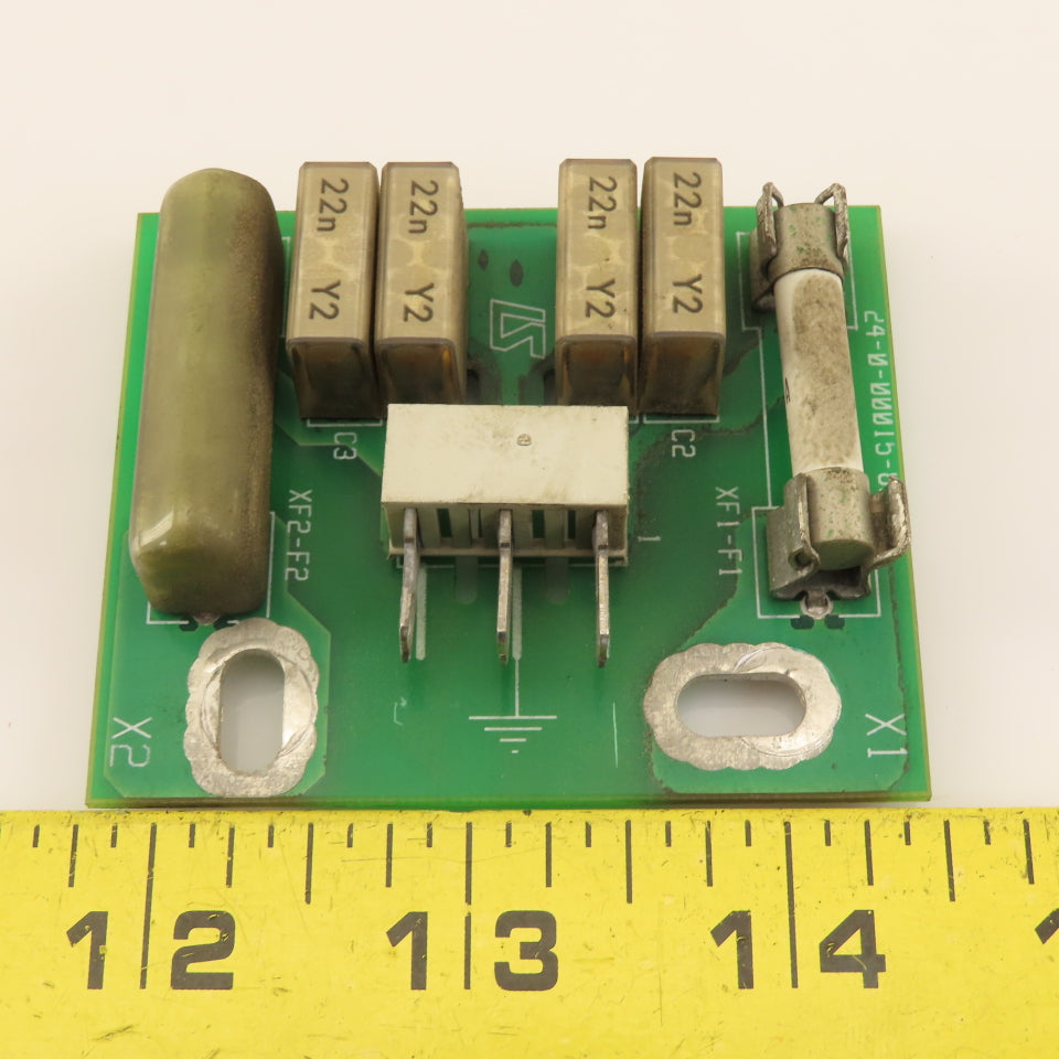Ingersoll Rand 24-0-00015-80-A2 PEF240NU000 Capacitor Fuse Circuit Board