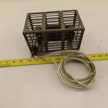 Chromalox PT-512 120V 125W Double Strip Heater Cage Assembly