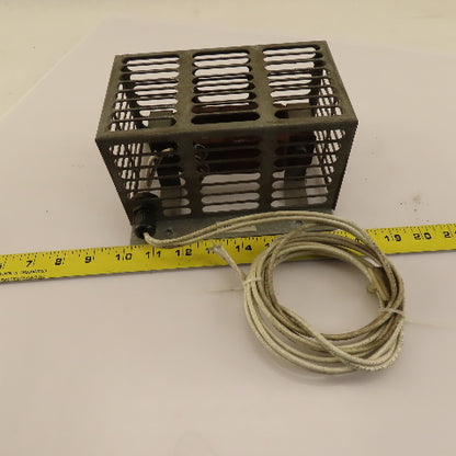 Chromalox PT-512 120V 125W Double Strip Heater Cage Assembly