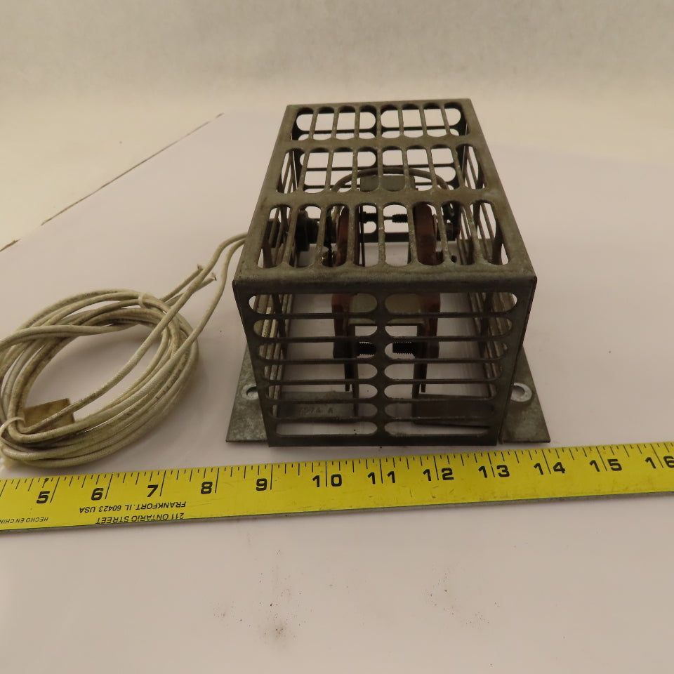 Chromalox PT-512 120V 125W Double Strip Heater Cage Assembly