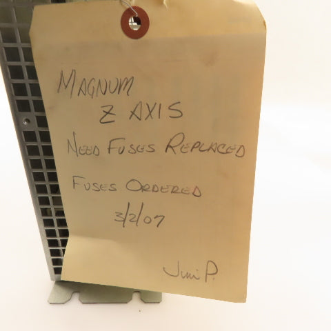 Siemens 6SN1123-1AA00-0DA1 Simodrive LT Module 80A Parts/Repair
