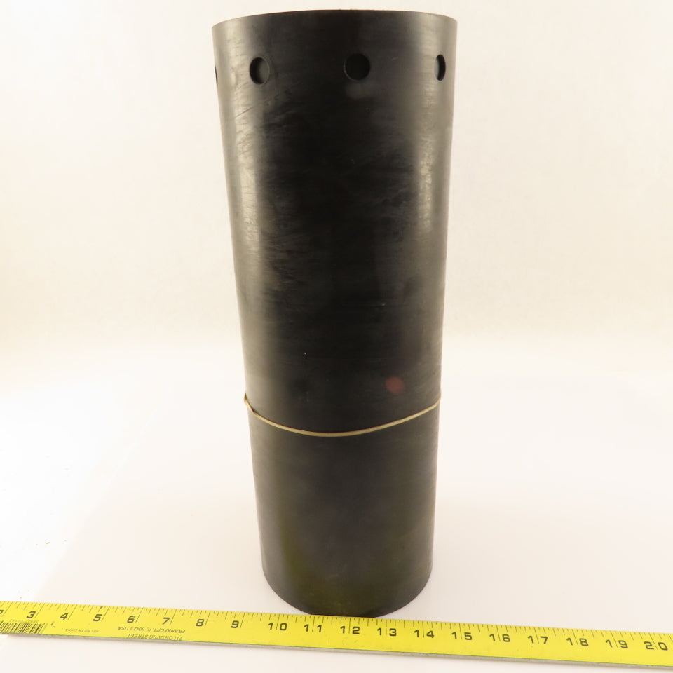 15" Wide 2 Ply .096" Thick Woven Center Rubber Belting Skirting Material 15'