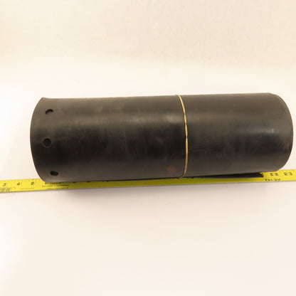 15" Wide 2 Ply .096" Thick Woven Center Rubber Belting Skirting Material 15'