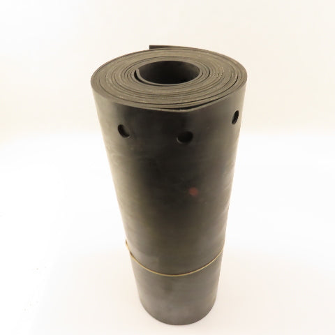 15" Wide 2 Ply .096" Thick Woven Center Rubber Belting Skirting Material 15'