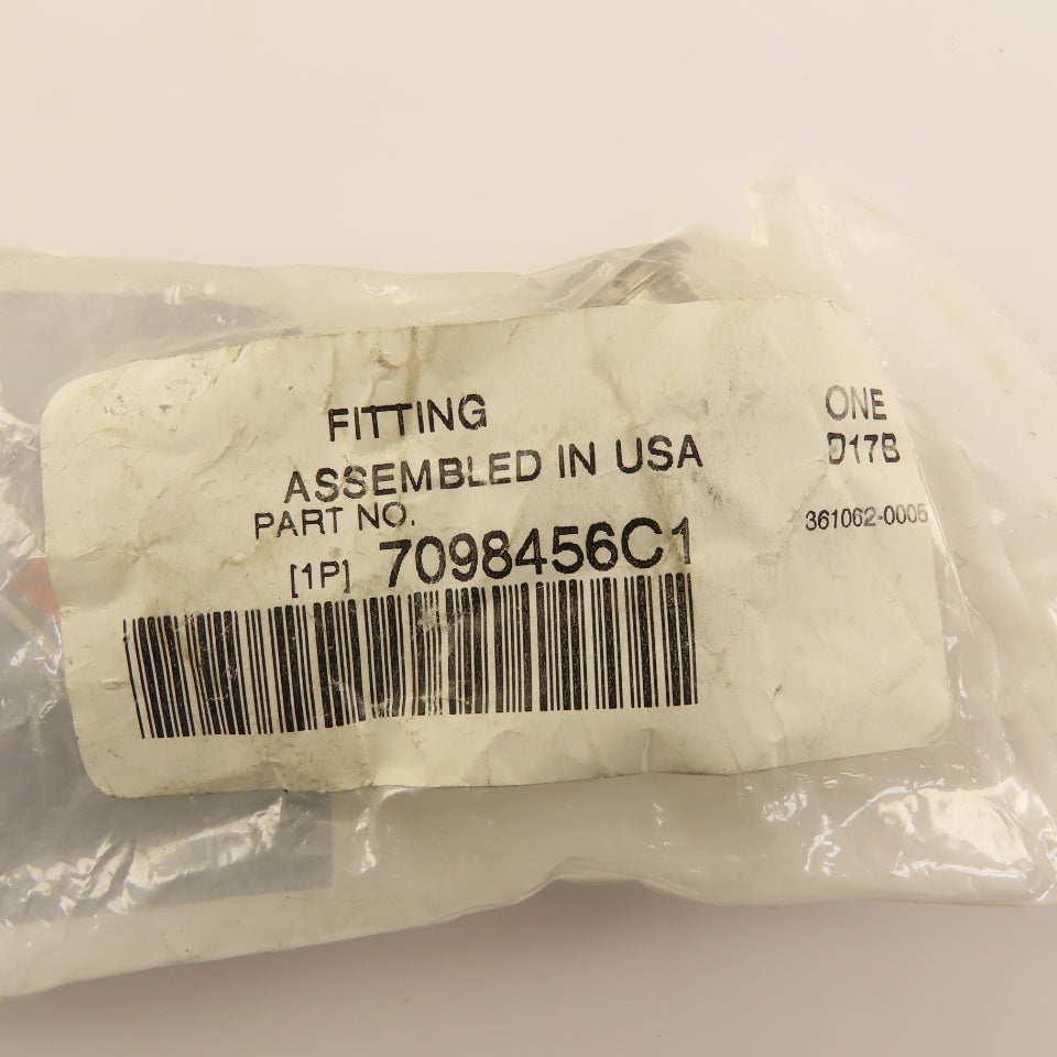 Navistar International 7098456C1 Priming Pump Check Valve Fitting OEM