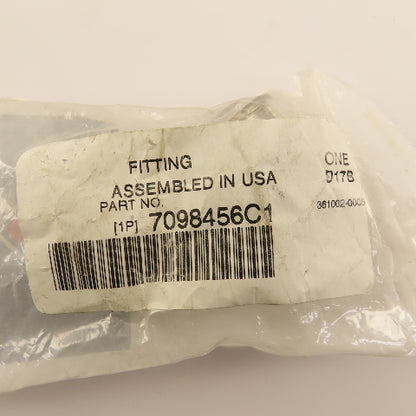 Navistar International 7098456C1 Priming Pump Check Valve Fitting OEM