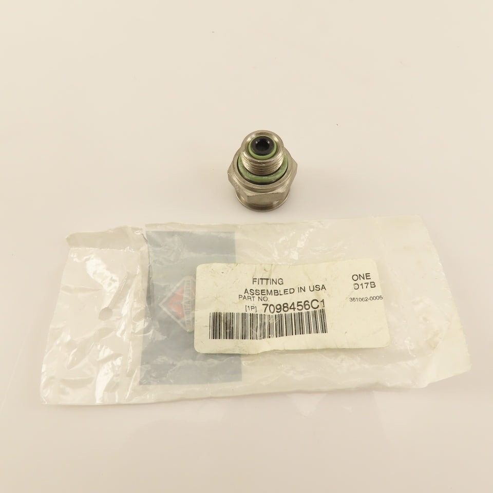 Navistar International 7098456C1 Priming Pump Check Valve Fitting OEM