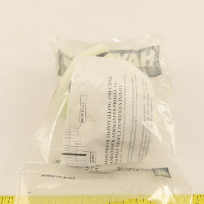Hayward BFA3010TES 1" FNPT x FNPT Polypropylene Tank Bulkhead Fitting