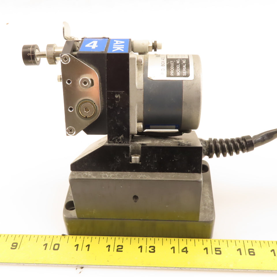 Ivek Corp 102118-1 Single End AP Motor Base Microspense Laboratory Pump 3.4V