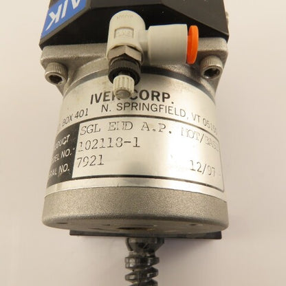 Ivek Corp 102118-1 Single End AP Motor Base Microspense Laboratory Pump 3.4V