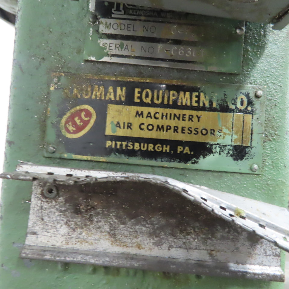 Famco Model 40 5 Ton Mechanical Punch Press 115V 1Ph 1-1/4" Stroke Needs Repair