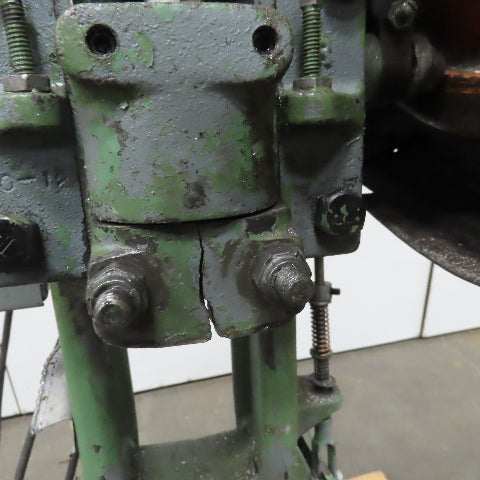 Famco Model 40 5 Ton Mechanical Punch Press 115V 1Ph 1-1/4" Stroke Needs Repair