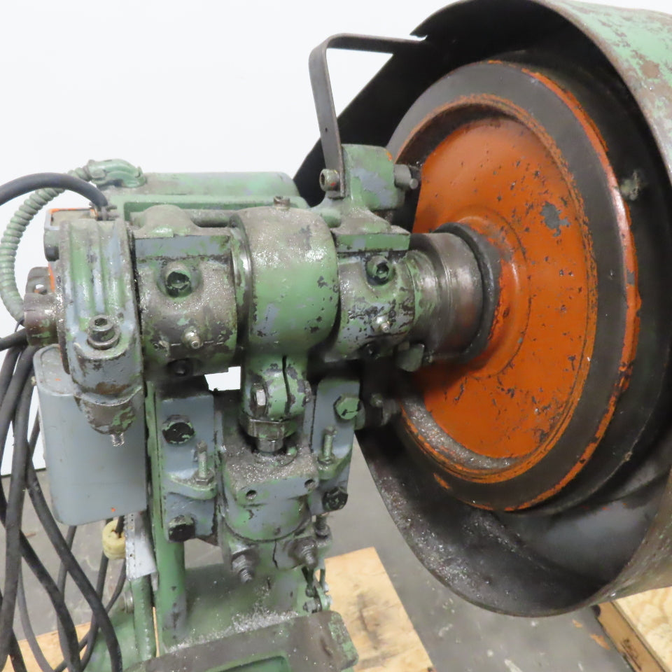 Famco Model 40 5 Ton Mechanical Punch Press 115V 1Ph 1-1/4" Stroke Needs Repair