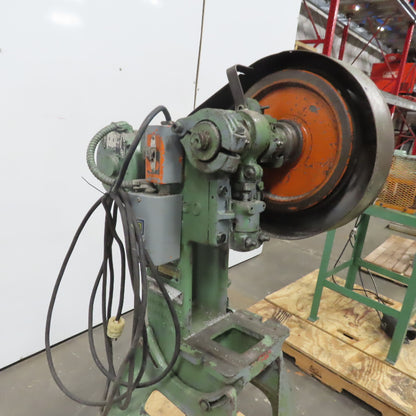 Famco Model 40 5 Ton Mechanical Punch Press 115V 1Ph 1-1/4" Stroke Needs Repair