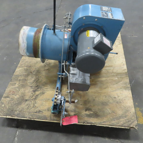 Gordon Platt R10.1-G-30 Natural Gas Burner W/3Hp 3Ph Blower MBH3500 Max/1167 min