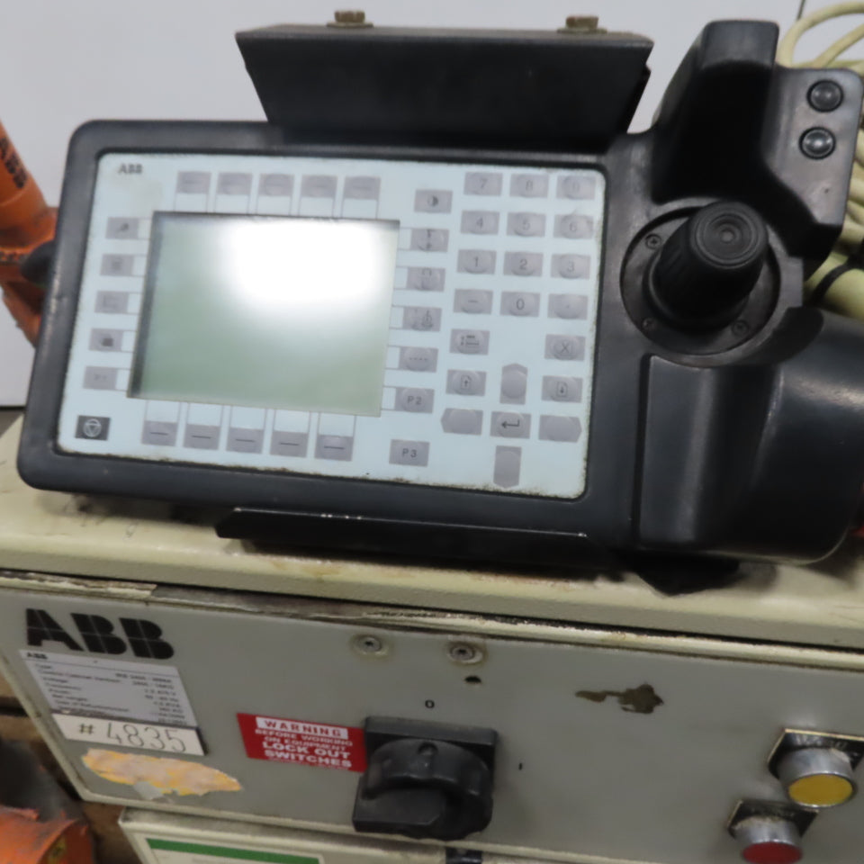 ABB IRB2400 Robot Package W/S4C+ Controller & Teach Pendant 480V 3Ph 16KG