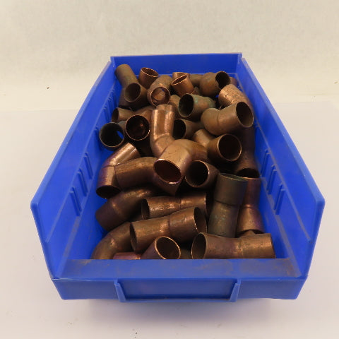 Nibco 45° Street Elbow Wrot Copper FTG x Cup 3/4" x 3/4" Sweat Fitting Lot/65