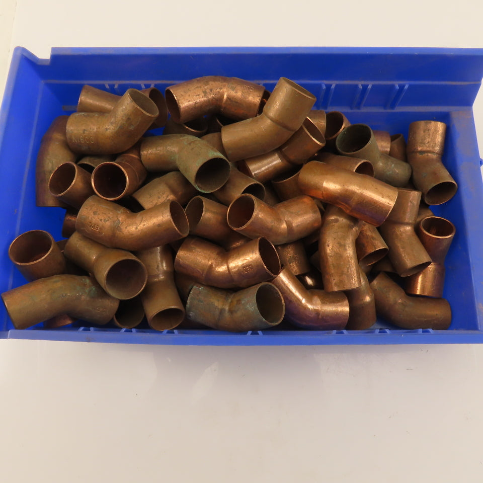 Nibco 45° Street Elbow Wrot Copper FTG x Cup 3/4" x 3/4" Sweat Fitting Lot/65
