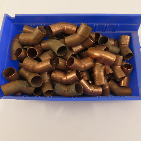 Nibco 45° Street Elbow Wrot Copper FTG x Cup 3/4" x 3/4" Sweat Fitting Lot/65