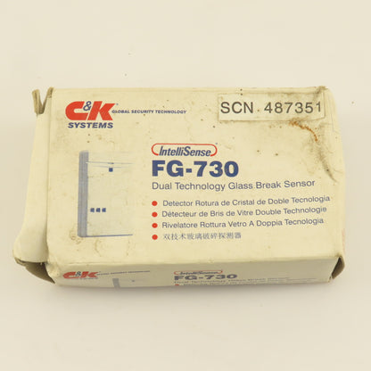 C&K Systems FG-730 Dual Technology Glass Break Sensor
