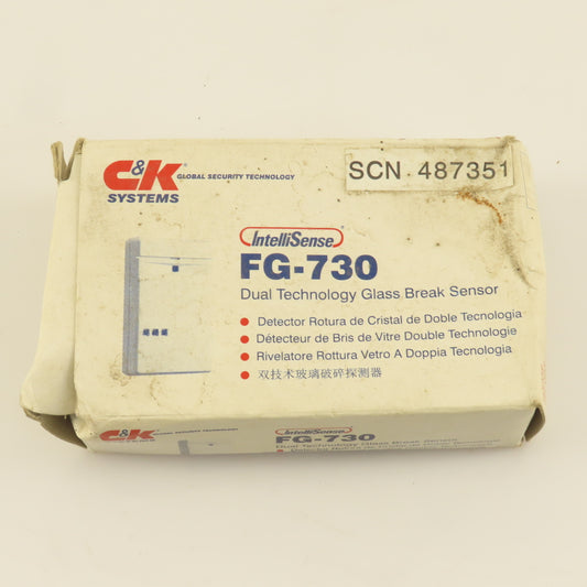 C&K Systems FG-730 Dual Technology Glass Break Sensor