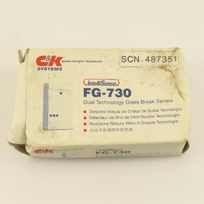 C&K Systems FG-730 Dual Technology Glass Break Sensor