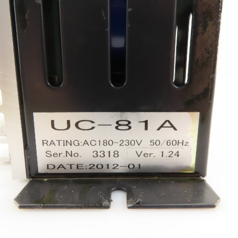 Sugino Machine UC-81A Ver 1.24 180-230V AC 50/60Hz Driver