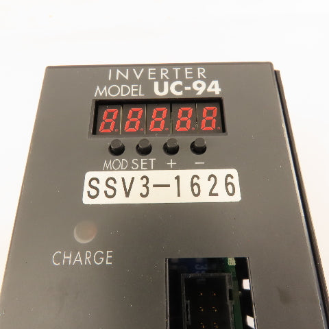 Sugino Machine UC-94 Ver 1.01 180-230V AC 50/60Hz Inverter Drive