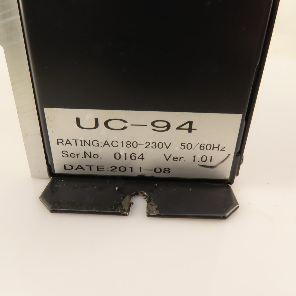 Sugino Machine UC-94 Ver 1.01 180-230V AC 50/60Hz Inverter Drive