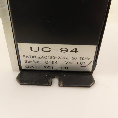 Sugino Machine UC-94 Ver 1.01 180-230V AC 50/60Hz Inverter Drive
